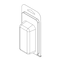 Visipak Thermoform-CLAMSHELL-#108-6.125-3.125-3.563-1.563-1.000-0.015-CLEAR,  108TF - alternate 1